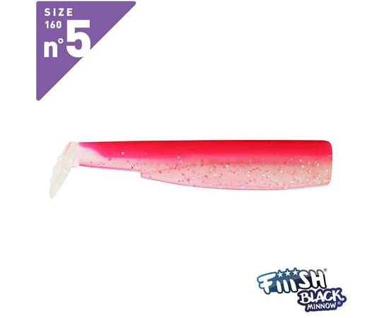 FIIISH BLACK MINNOW NO.5 BM359 Fluo Pink - רק גופים 