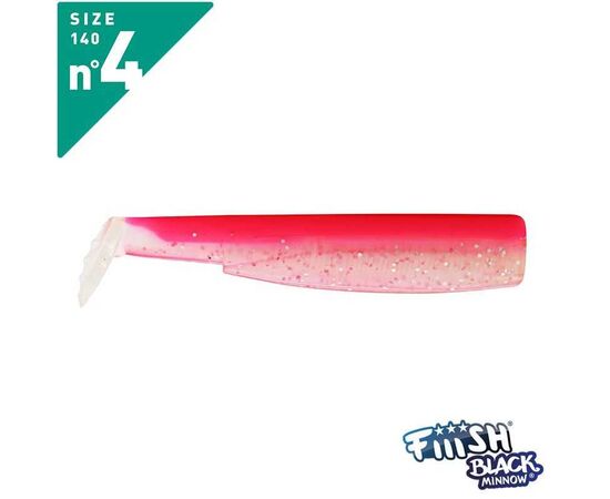 FIIISH BLACK MINNOW NO.4 BM353 Pink Fluo - רק גופים 