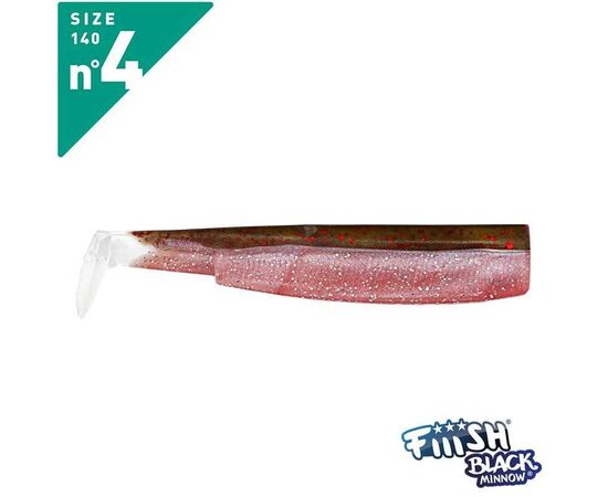 FIIISH BLACK MINNOW NO.4 BM203 Pink - רק גופים 