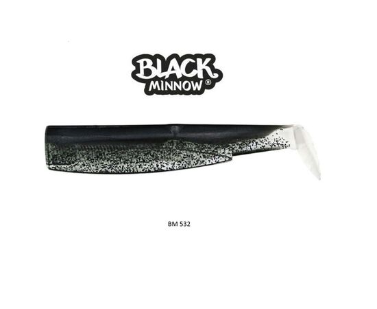 FIIISH BLACK MINNOW NO.1 BM532 Black - רק גופים 