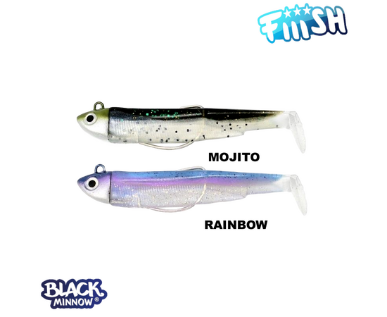 FIIISH BLACK MINNOW DOUBLE COMBO NO.3 SEARCH 18G , 3 image