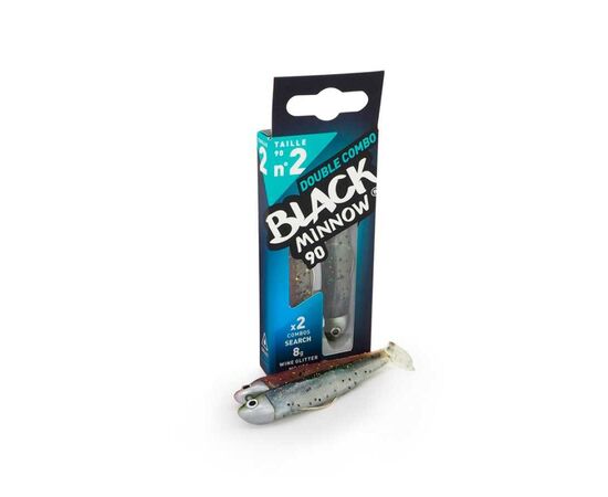 FIIISH BLACK MINNOW DOUBLE COMBO NO.2 SEARCH 8G , 5 image