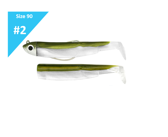 FIIISH BLACK MINNOW COMBO NO.2 10G BM187 KAKI 