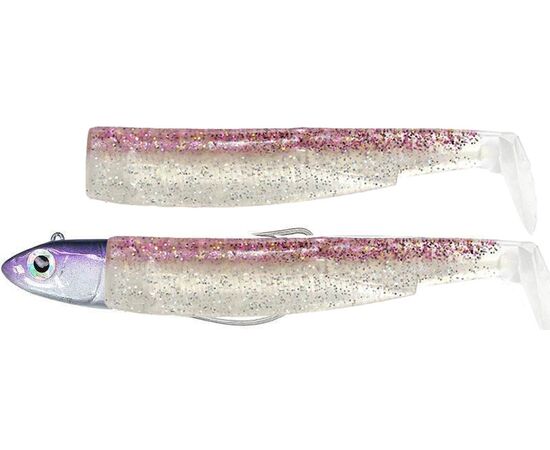 FIIISH BLACK MINNOW COMBO NO.2 10G BM1391 Purple Glitter 