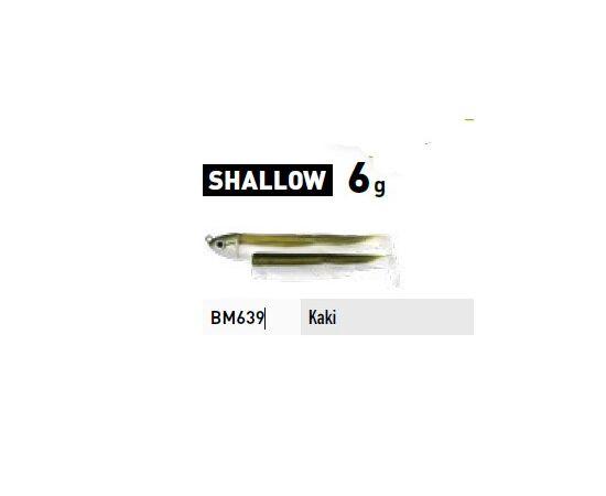 FIIISH BLACK MINNOW NO.3 SHALLOW 6G 