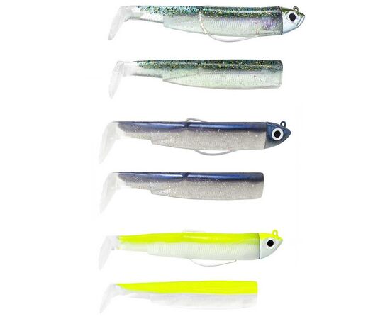 FIIISH BLACK MINNOW COMBO NO.3 SHORE 12G 