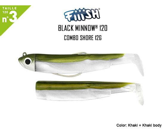 FIIISH BLACK MINNOW COMBO NO.3 SHORE 12G , 4 image