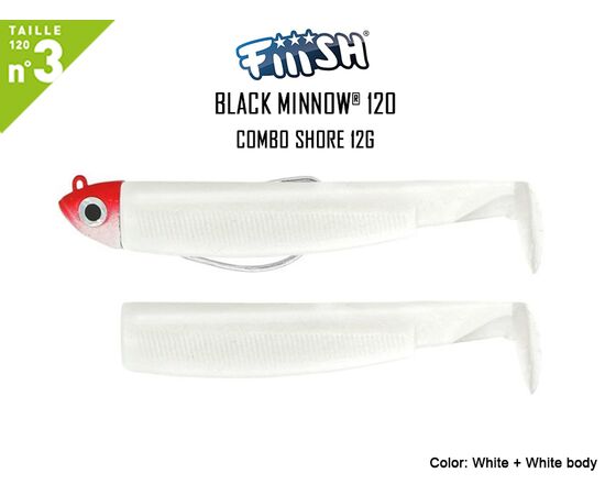 FIIISH BLACK MINNOW COMBO NO.3 SHORE 12G , 6 image