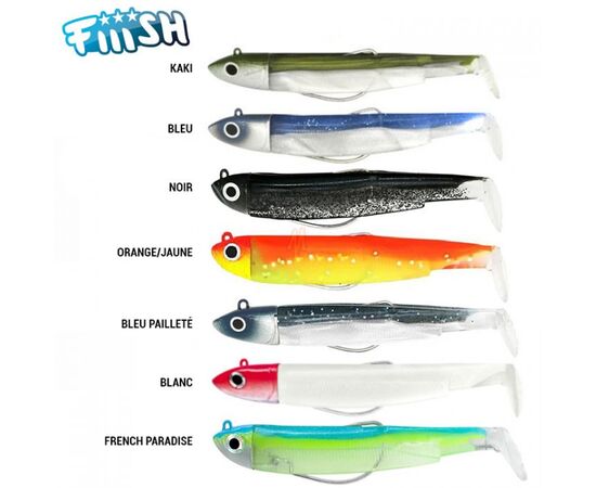 FIIISH BLACK MINNOW COMBO NO.3 OFFSHORE 25G 