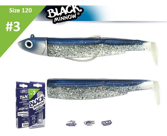 FIIISH BLACK MINNOW COMBO NO.3 OFFSHORE 25G , 2 image