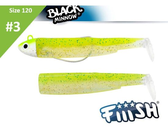 FIIISH BLACK MINNOW COMBO NO.3 SEARCH 18G , 7 image