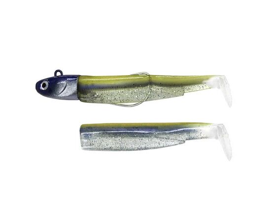 FIIISH BLACK MINNOW COMBO NO.2 EXTRA-DEEP 20G BM1309 Or/Bleu 