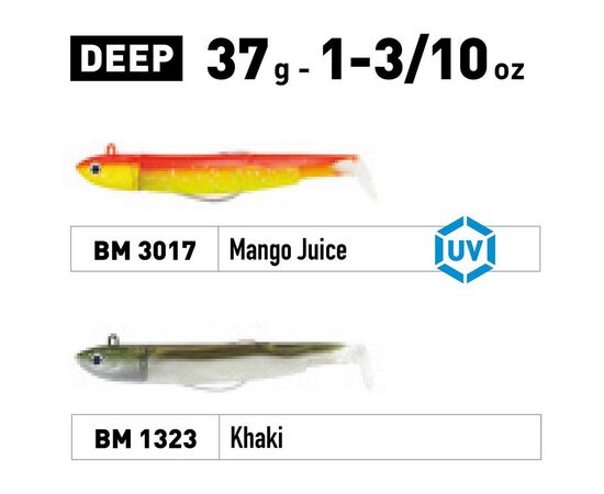 FIIISH BLACK MINNOW COMBO NO.3 DEEP 37G 