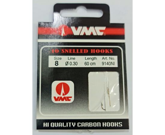 VMC SNELLED HOOKS 9140 - קרס  קשור עגול/נורבגי 