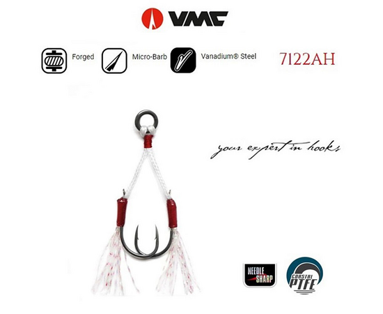 VMC ASSIST HOOK CAST AND SLOW JIG 7122AH CT 