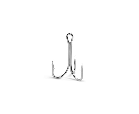 VMC 9617NI TREBLE HOOK SIZE 16-18 100PCS. - קרס משולשת ניקל 100 יח , 2 image