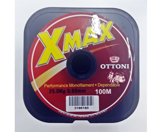 OTTONI X-MAX 100M 0.20MM 3.2KG - חוט ניילון 