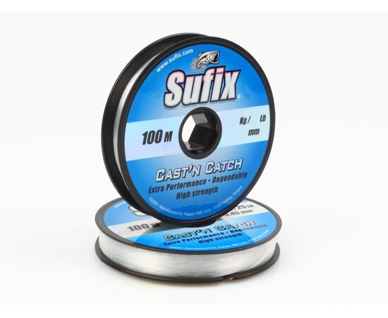 Sufix Cast 'n Catch Green 100m 0.20mm 2.5kg - חוט ניילון 