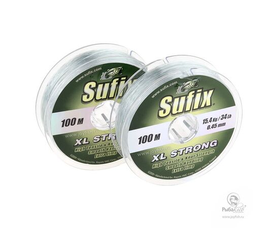 Sufix® XL Strong Platinum Grey 100M - חוט ניילון 