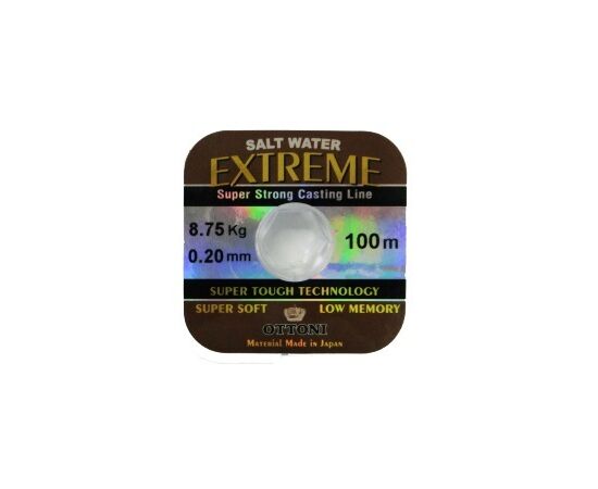 OTTONI EXTREME 100M 0.23mm 10.5kg - חוט ניילון 