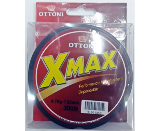 OTTONI X-MAX 300M 0.25mm 4.5kg - חוט ניילון 