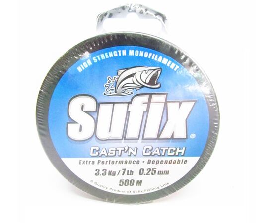 Sufix Cast 'n Catch Green 125g - חוט ניילון 