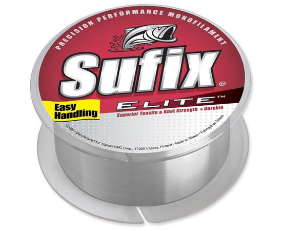 Sufix - Elite™ 100M 0.12mm 1.25kg - חוט ניילון 