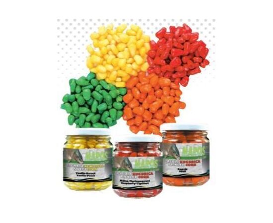 MAROS PICKLED CORN 212G MAPA07 ANISE FLAVOR - תירס בנוזל בצנצנת בטעם אניס 