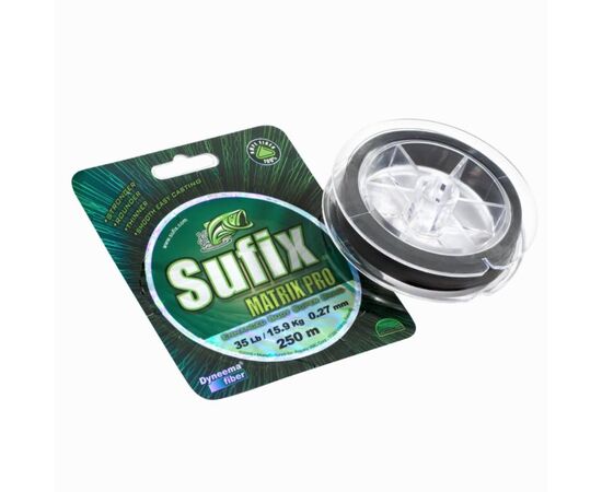 Sufix® Matrix Pro 250m 0.12mm 4.5kg - חוט בד 