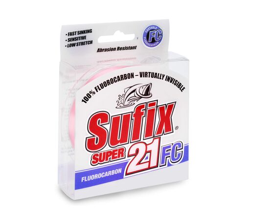 Sufix® Super 21® FC Fluorocarbon 150M - פלורו-קרבון 