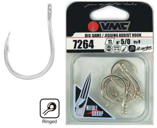 VMC 7264TI JIGGING HOOK  - קרס 