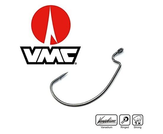 VMC 7316TI  X Strong Wide Gap Worm Hook- קרס , 2 image