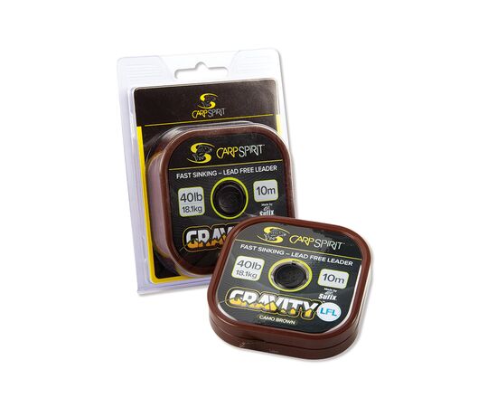 CARP SPIRIT GRAVITY LFL GREEN Fast sinking - Lead Free Leader 