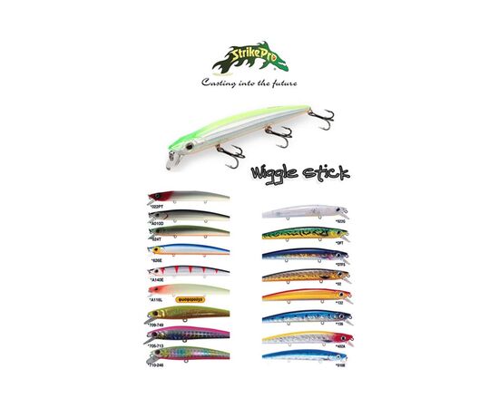 Strike Pro EG-031 Wiggle Stick 14CM 20.5G - דמוי 