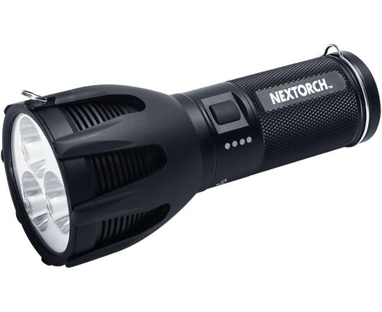 פנס - NEXTORCH 2600 Lumen Saint Torch 3 High Output USB Rechargeable LED Search Torch 