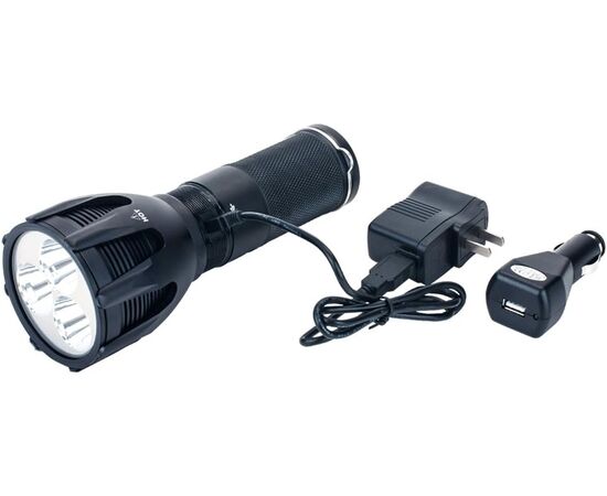 פנס - NEXTORCH 2600 Lumen Saint Torch 3 High Output USB Rechargeable LED Search Torch , 6 image