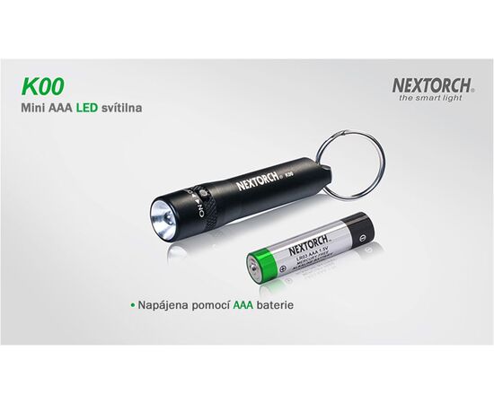 פנס-NexTorch K00 Flashlight max 18 lumen , 2 image