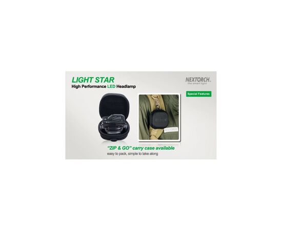 פנס ראש-Nextorch Headlamp Light Star 200 Lumens, 3 image