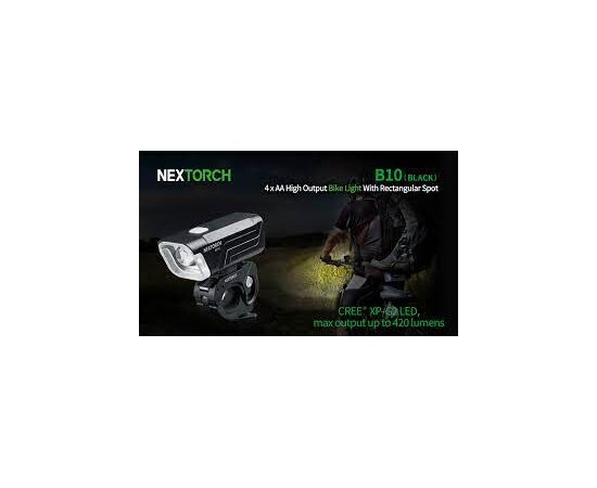 פנס לאופניים-NEXTORCH B10 High Performance 400 Lumens Bike Light , 4 image