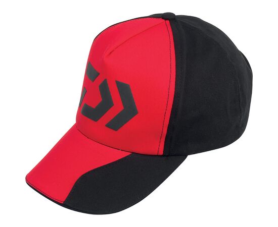 DAIWA BASEBALL CAP BLACK RED LOGO , 2 image