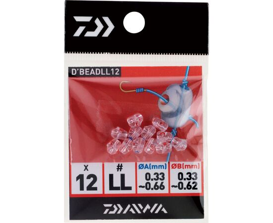 DAIWA Cross-punched beads DBEADLL12 12Pcs. 