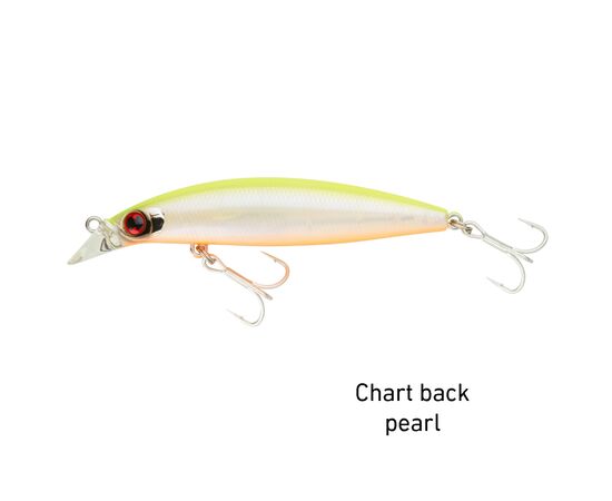 Daiwa Shoreline Shiner Z Vertice 80S 80mm 11.8g ~50-100cm Chartreuse Back Pearl 