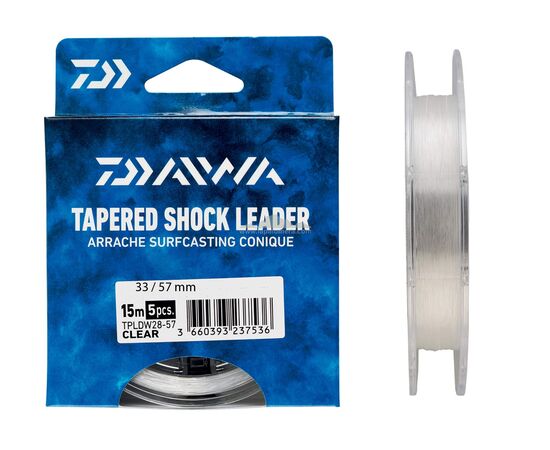 Daiwa Arrache Surfcasting Tapered Shock Leader 0.26-0.57MM 