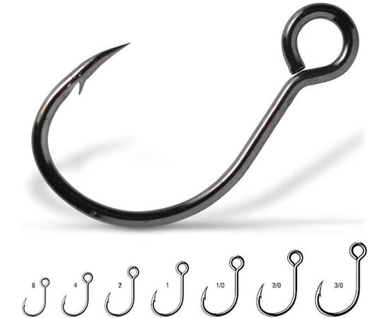 DAIWA Single Lure Hooks Size 2 , 2 image