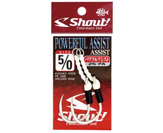 SHOUT ASSIST HOOK POWERFUL ASSIST  25-PA 3/0 