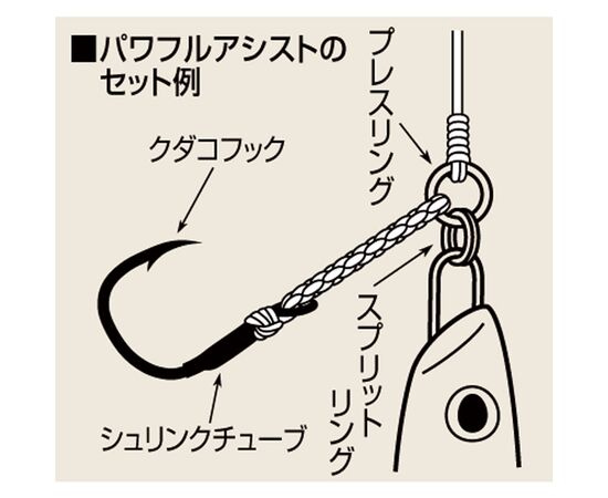 SHOUT ASSIST HOOK POWERFUL ASSIST  25-PA 3/0 , 3 image