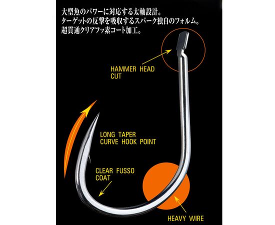 SHOUT 233CH HEAVY SPARK HOOK SIZE 1/0 , 3 image