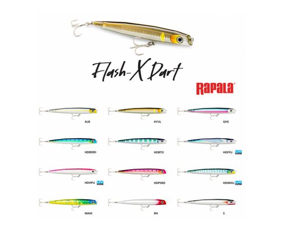 RAPALA FLASH-X DART FXDR14 42G 