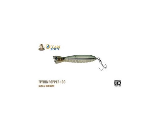 OCEAN BORN FLYING POP 100 FL 100MM 20G GLASS MINNOW 