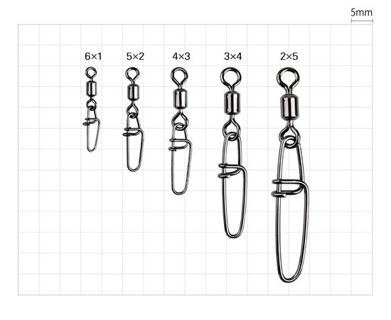 SASAME FP 310 SUPER LOCK SET SIZE 4 130LB 3 Pcs., 2 image